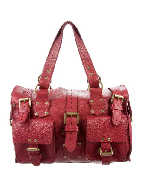 roxanne mulberry leather bag.